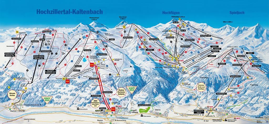 Appartements-Kaltenbach Exteriör bild